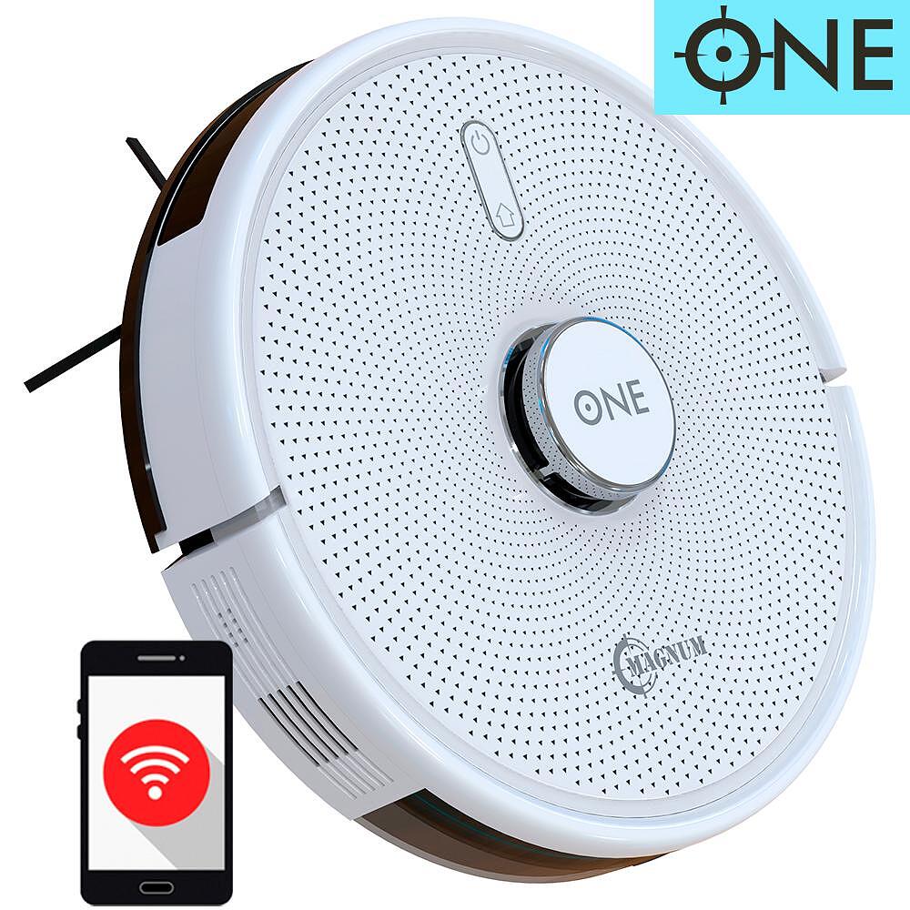 Прахосмукачка робот MAGNUM ONE White с БГ приложение за сухо почистване

16.