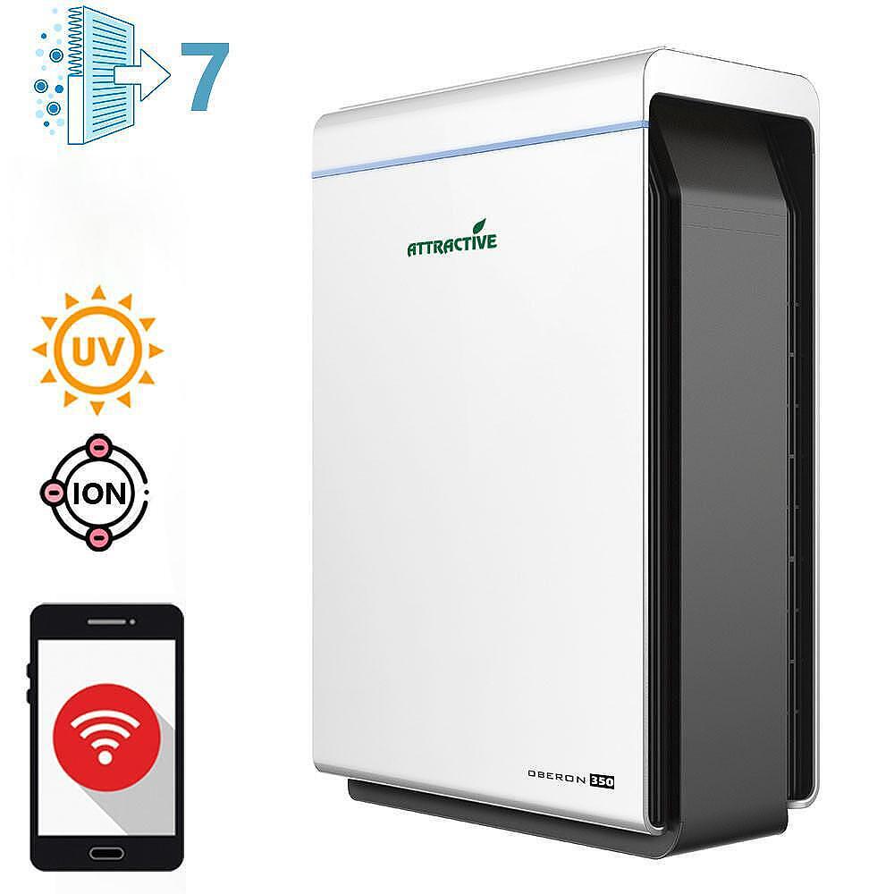 Пречиствател за въздух Oberon 350 WiFi за дома и офиса до 65 м2

10.