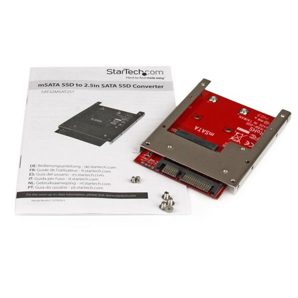 Aдаптер SSD Startech SAT32MSAT257         SSD mSATA от Startech — продуктова снимка