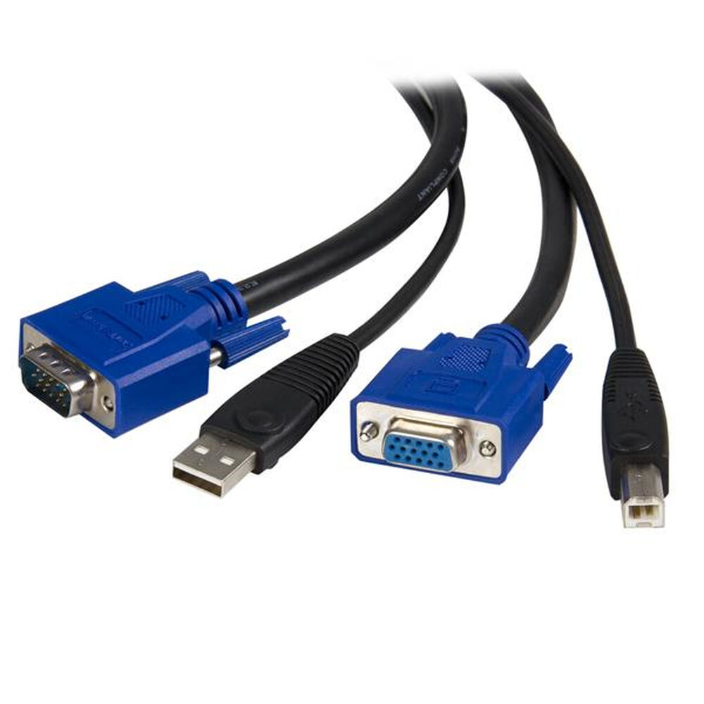 KVM суич Startech SVUSB2N1_10          3 m — снимка на продукта от Startech