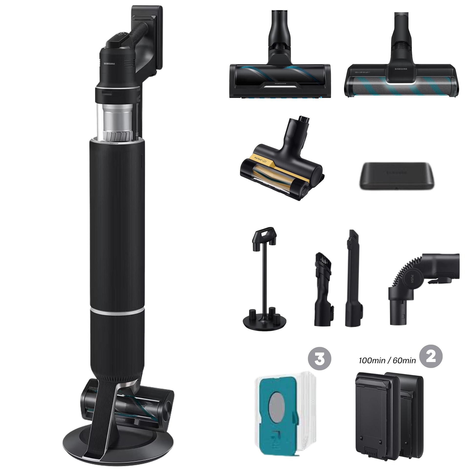 Вертикална прахосмукачка Samsung BeSpoke, мощна и елегантна, за дома  

6