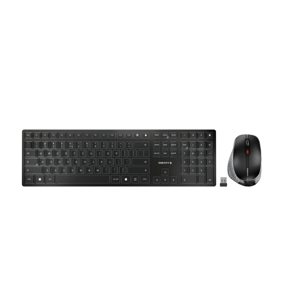 Kлаиатура с безжична мишка Cherry DW 9500 SLIM Испанска Qwerty — снимка на продукта от Cherry