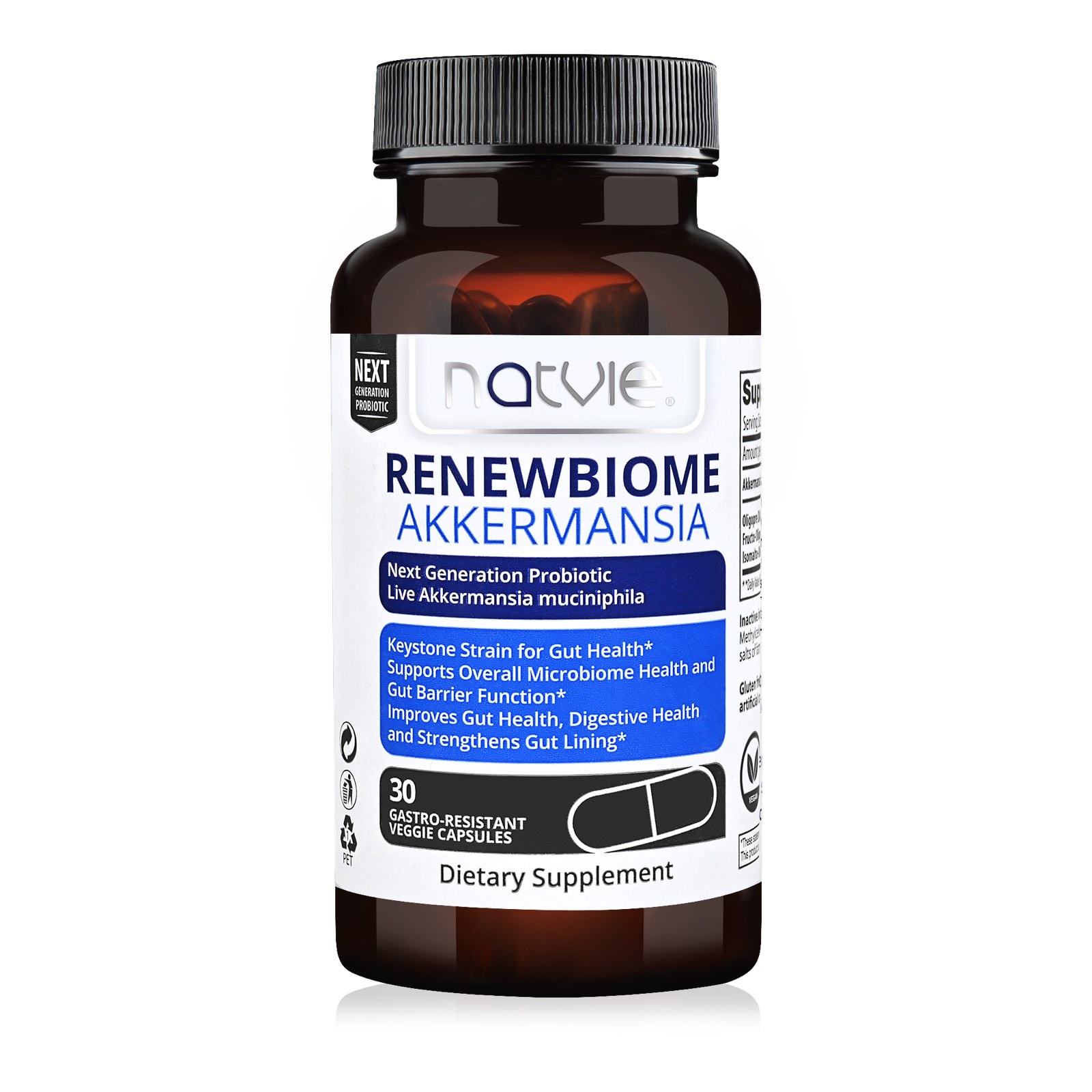 Акермансия в капсули, за здраве на микробиома, онлайн магазин pankostanchev.com  

17