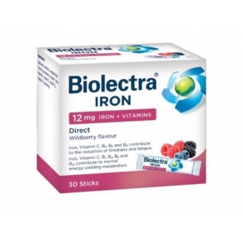 Сашета с желязо БИОЛЕКТРА, 12 мг, 30 броя  

15.