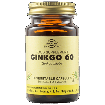 СОЛГАР Гинко билоба 60 веган капсули х 60 
