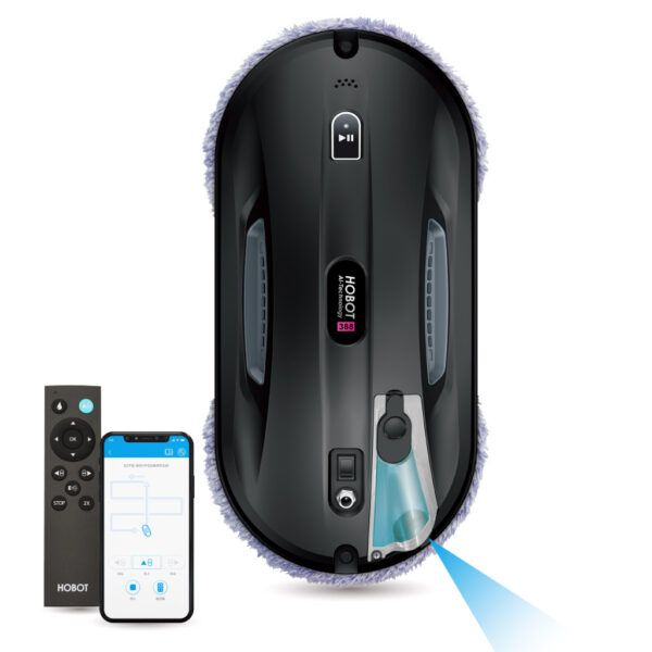 Hobot 388 - робот за прозорци с вграден контейнер — снимка