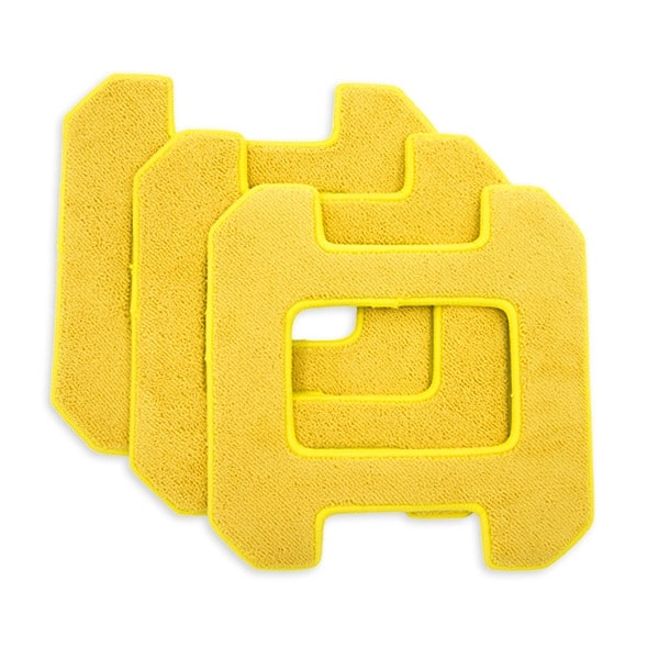 Микрофибърни кърпи за hobot 268/288/298 жълти- 3 бр. — снимка