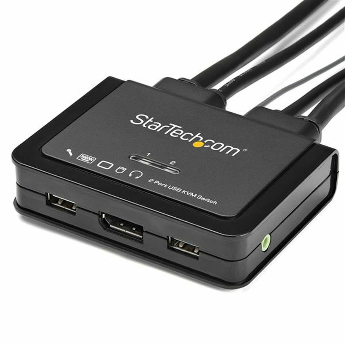 KVM суич Startech SV211DPUA4K 4K Ultra HD USB Displayport от Startech — продуктова снимка