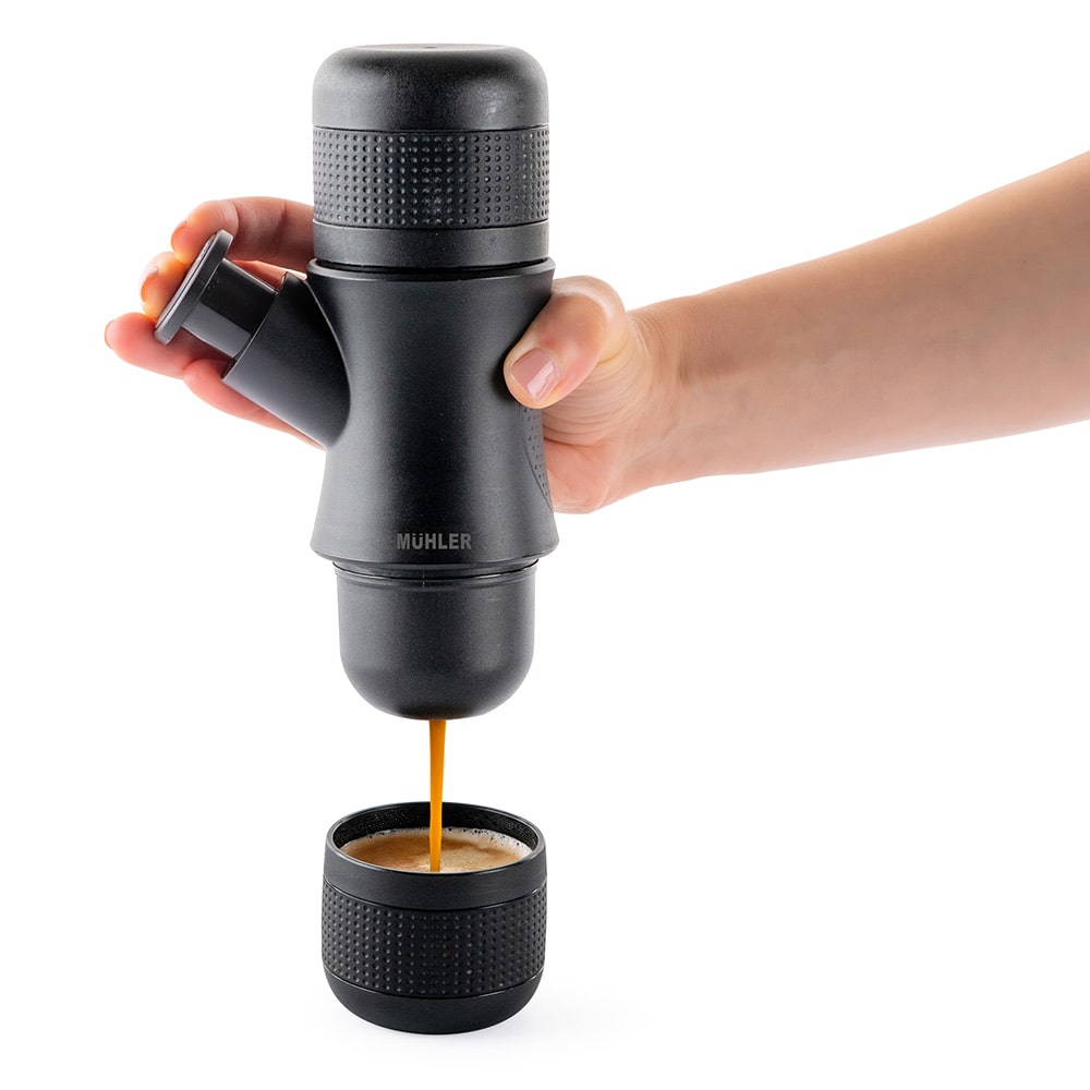 Еспресо машина Muhler MCM-99H, преносима, ръчна — снимка
