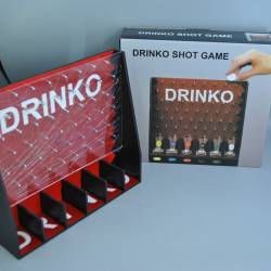 Игра с топче и 6 бр. чаши за напиване — снимка