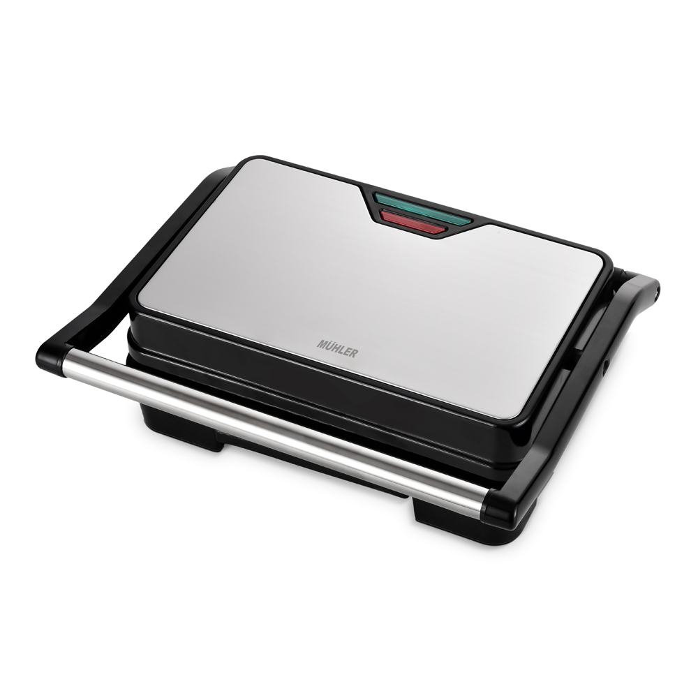 Сандвич преса с грил плоча Muhler MHT-889S — продуктова снимка