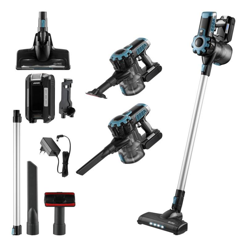 Акумулаторна прахосмукачка 2в1 First Austria FA-5541-4, 500 мл, 22.V, 2200mAh, Зарядна станция — снимка