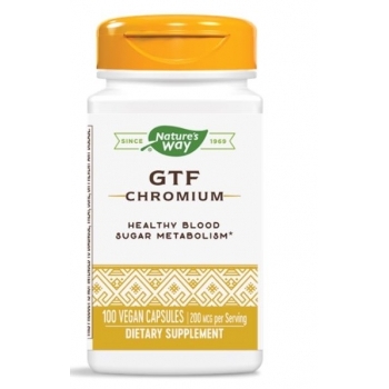 НЕЙЧЪРС УЕЙ Хром GTF 200 мкг 100 капсули