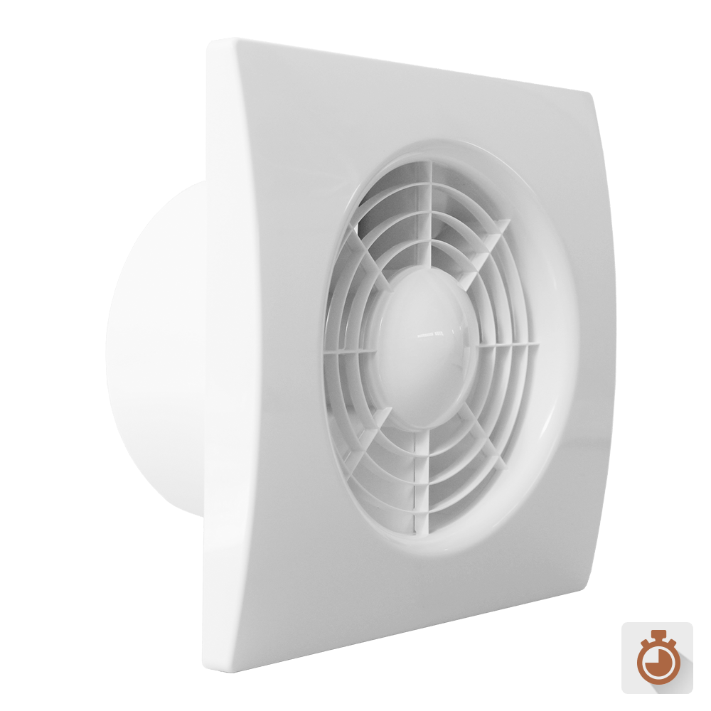 Снимка на QS/ Ø120T - Вентилатор за баня с клапа и таймер, AirTrade, цена 15.06 лв
