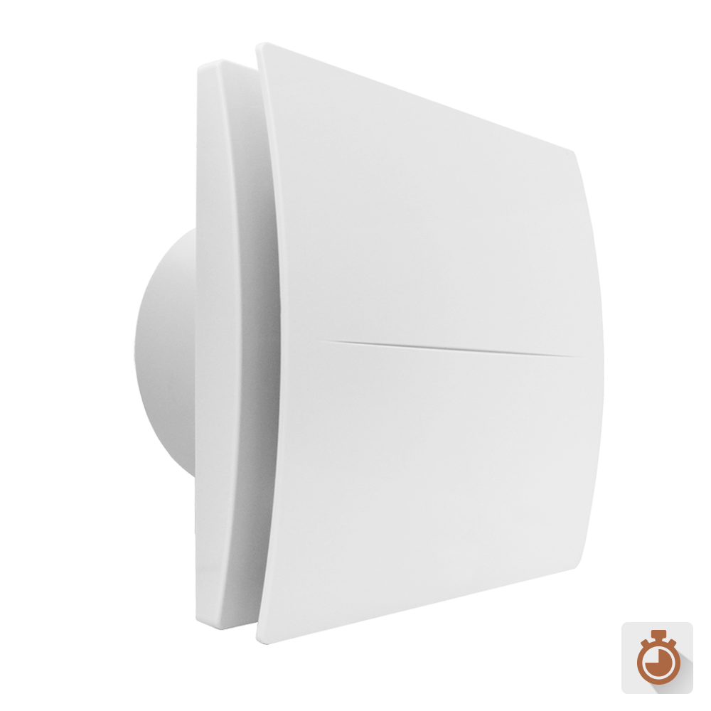 Снимка на QD/ Ø150T - Вентилатор за баня с клапа и таймер, AirTrade, цена 19.78 лв