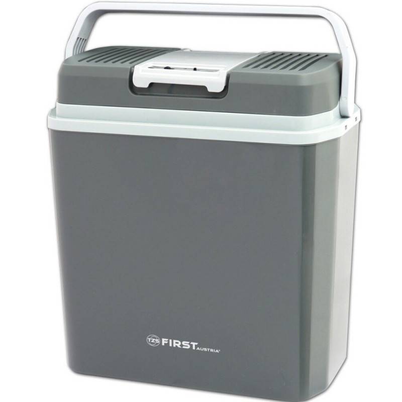 Хладилна чанта First Austria FA-5170-4, 24 литра, 12V/220V, 48 W, Охлаждане и затопляне, Сив — снимка