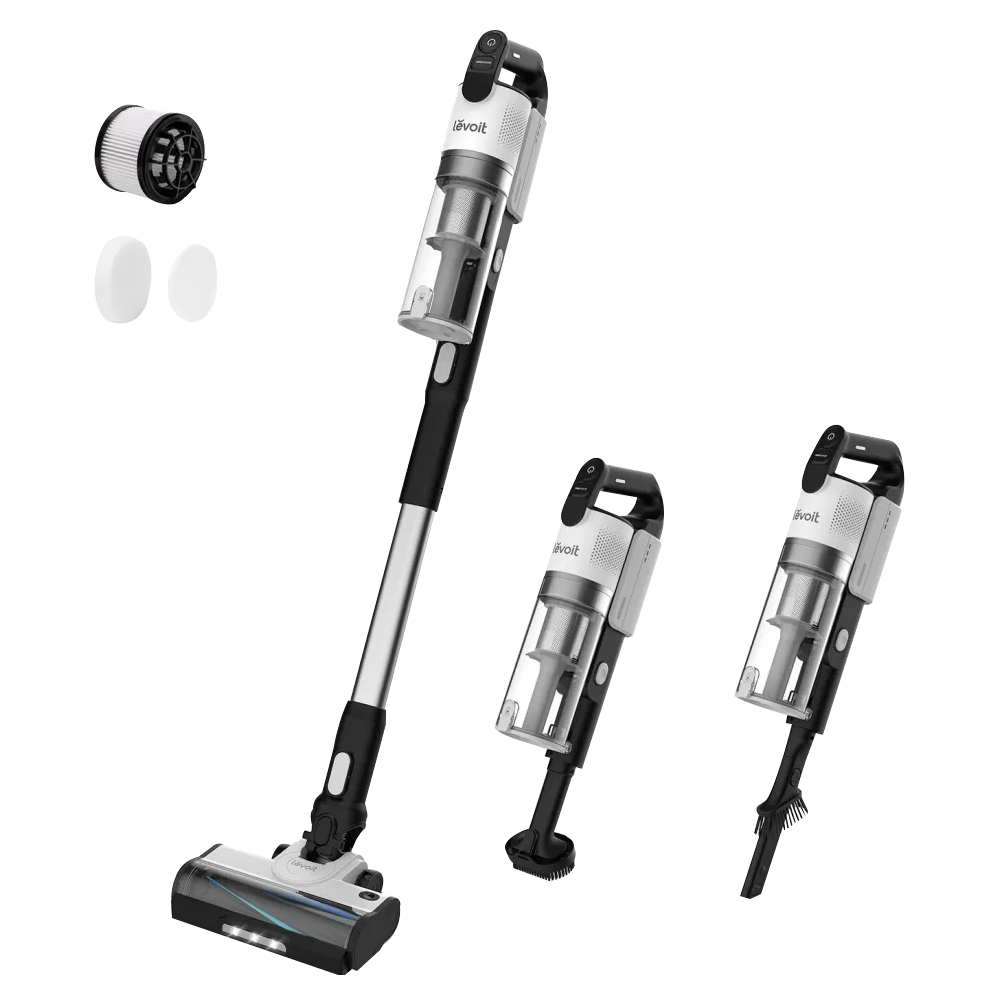 Вертикална прахосмукачка Levoit LVAC-200, бяла — снимка на продукта от AirTrade