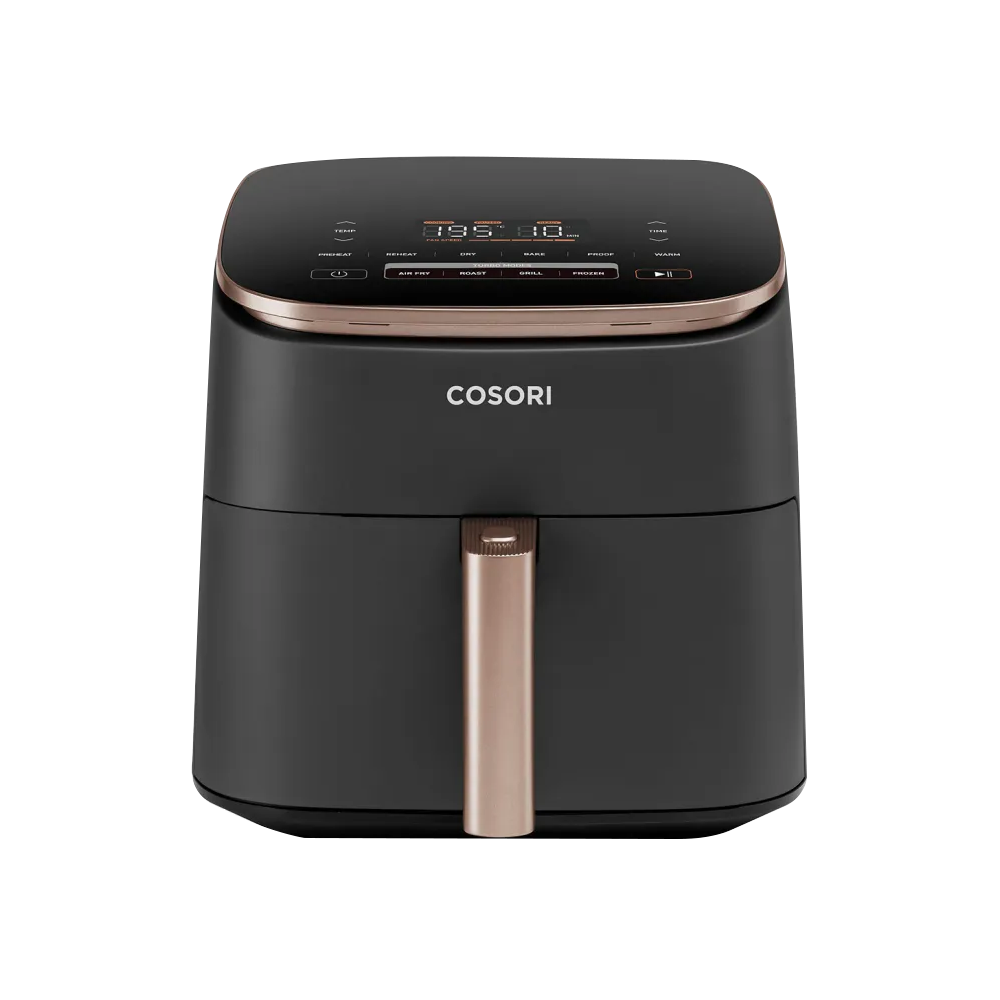 Фритюрник с горещ въздух Cosori TurboBlaze Еър фрайър CAF-DC602-KEUR, XXL 6L, Черен — снимка на продукта от AirTrade