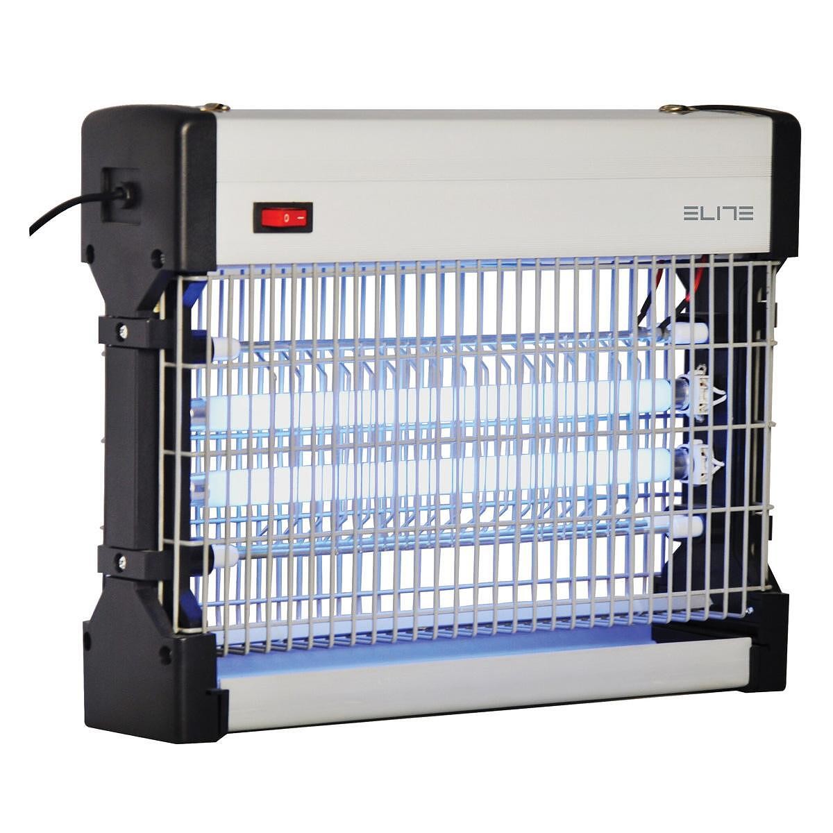 Инсектицидна лампа Elite IK-0423-50М, 23W, 50 m2, UV светлина — снимка