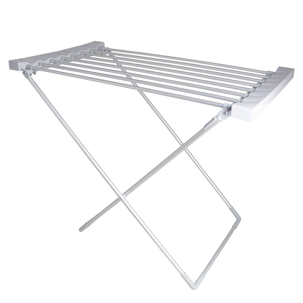 Електрически сушилник за дрехи Muhler MCD-1255, 120W, 8 тръби, до 10 кг, 50-55 градуса, Алуминий — снимка