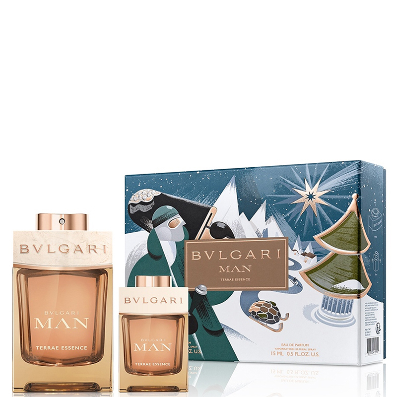 Bvlgari Man Terrae Essence комплект 2 части 100 мл - EDP — снимка