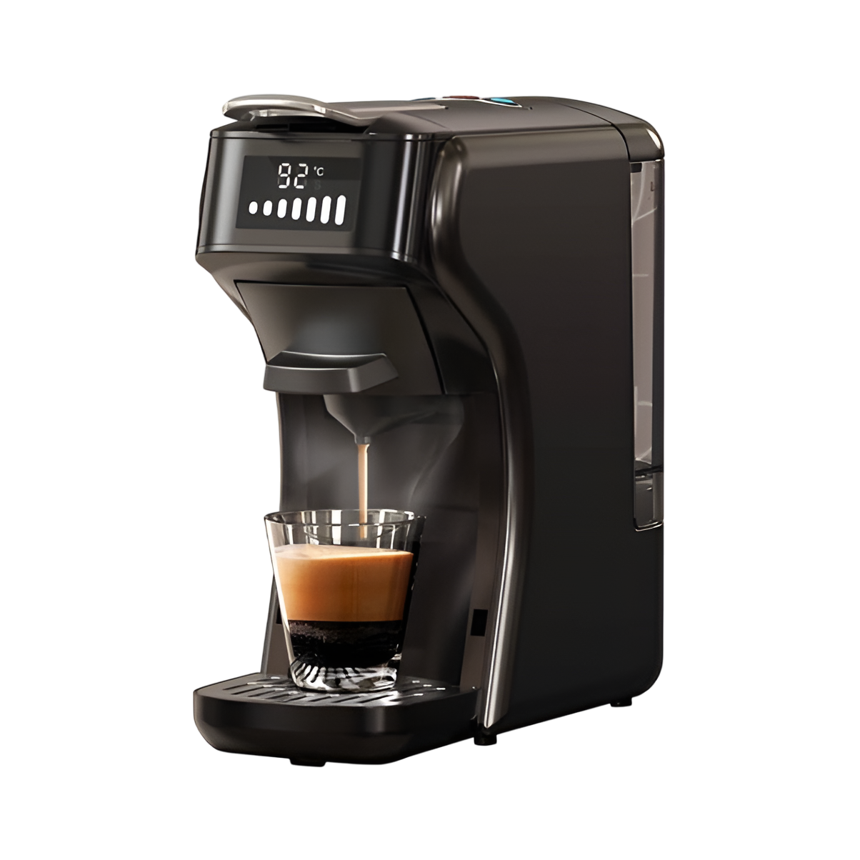 Мултифункционална кафемашина HiBREW H1B, 5 в 1, черна — снимка на продукта от AirTrade