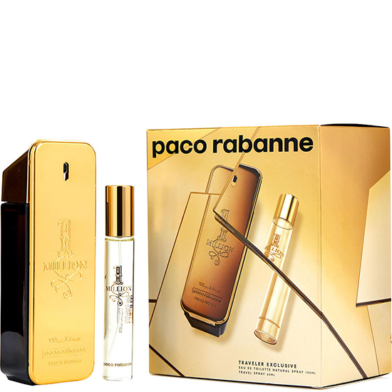 Paco Rabanne 1 MILLION комплект 2 части 100 мл - EDT — снимка