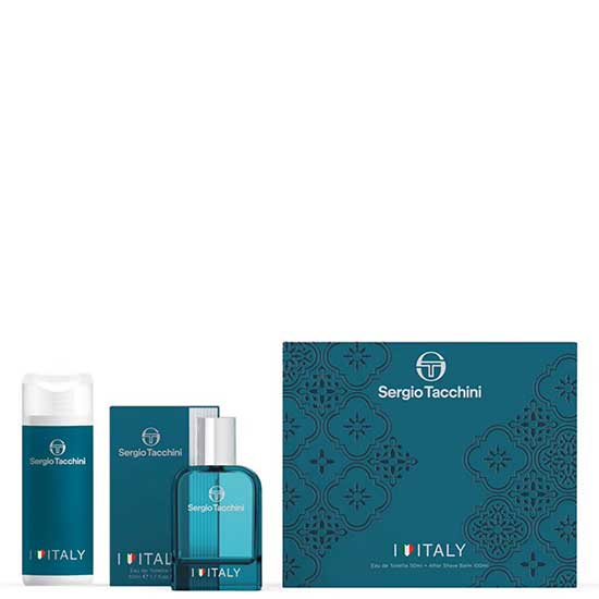 Sergio Tacchini I Love Italy Man комплект 2 части 50 мл - EDT — снимка