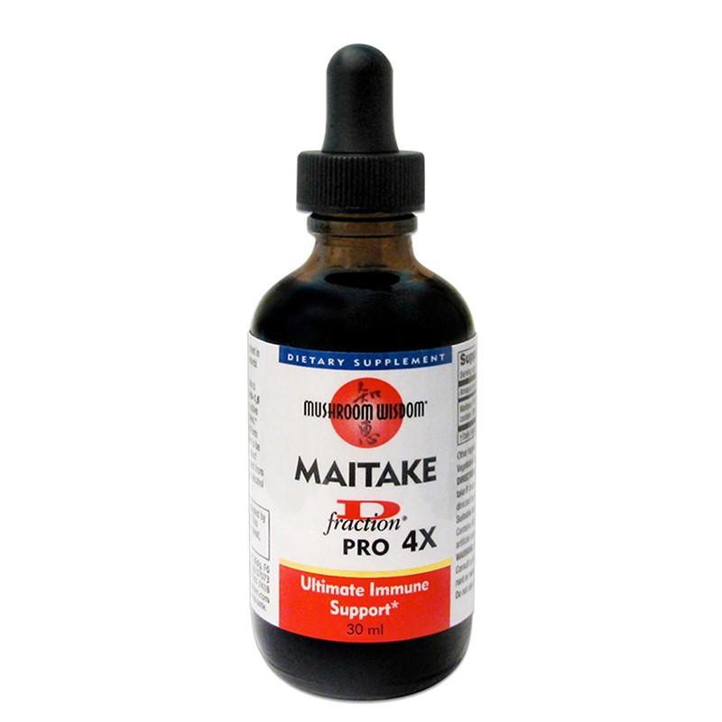 Имунитет - Майтаке D-Фракция pro 4X, капки 30 ml — снимка на продукта от Mushroom Wisdom