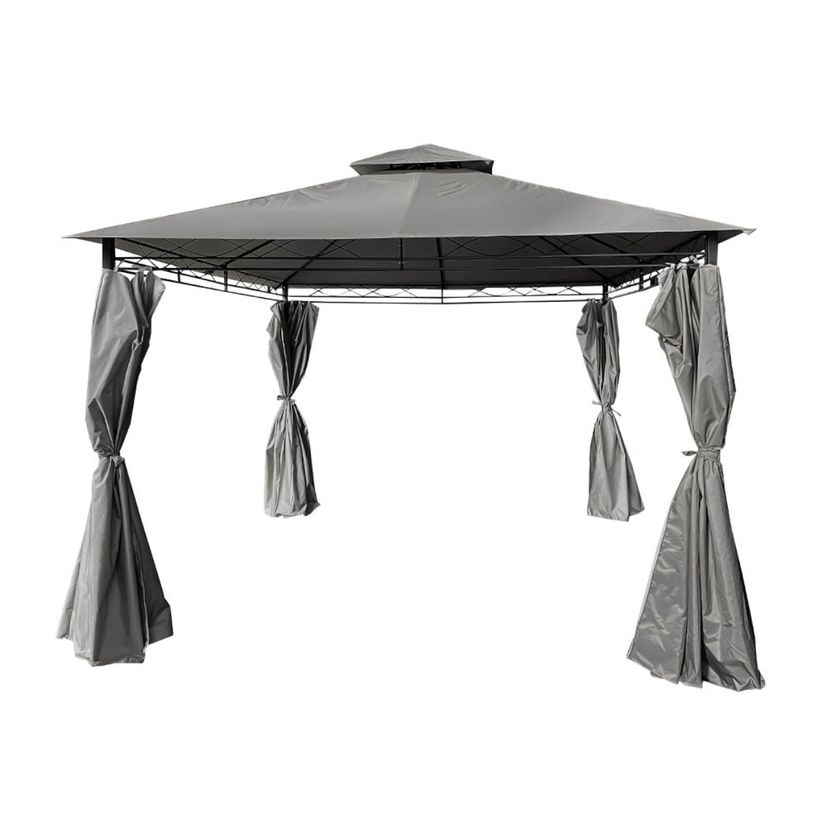 Шатра MUHLER G1104, 3x3 m. Сив — снимка на продукта от Potrebno