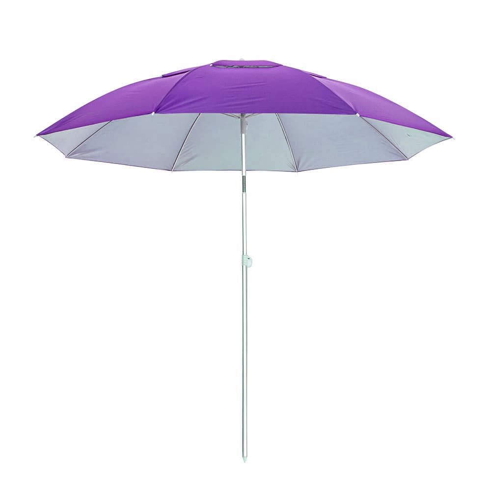 Градински чадър Muhler YL1039, 1.80 m диаметър, UV защита, Лилав от Potrebno — продуктова снимка