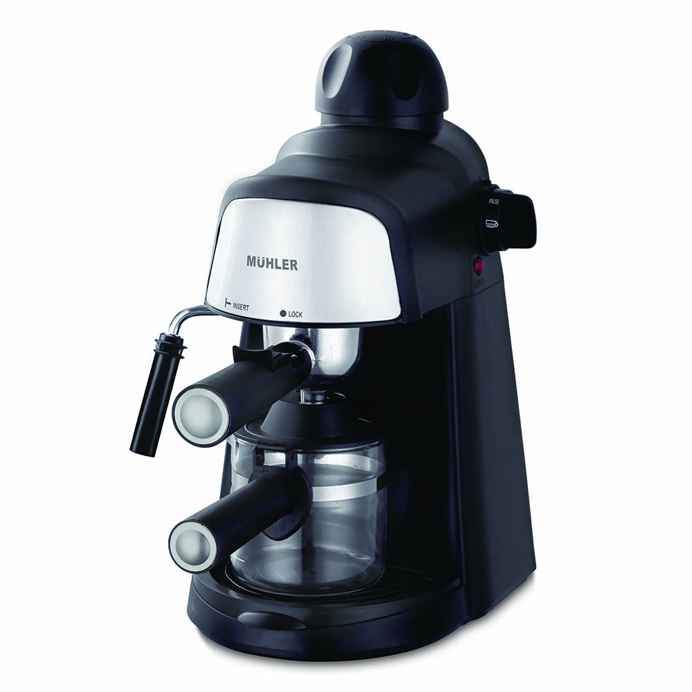 Кафемашина MUHLER MCM-33, 3.5 бара, 0.24L, 800W, черен — снимка