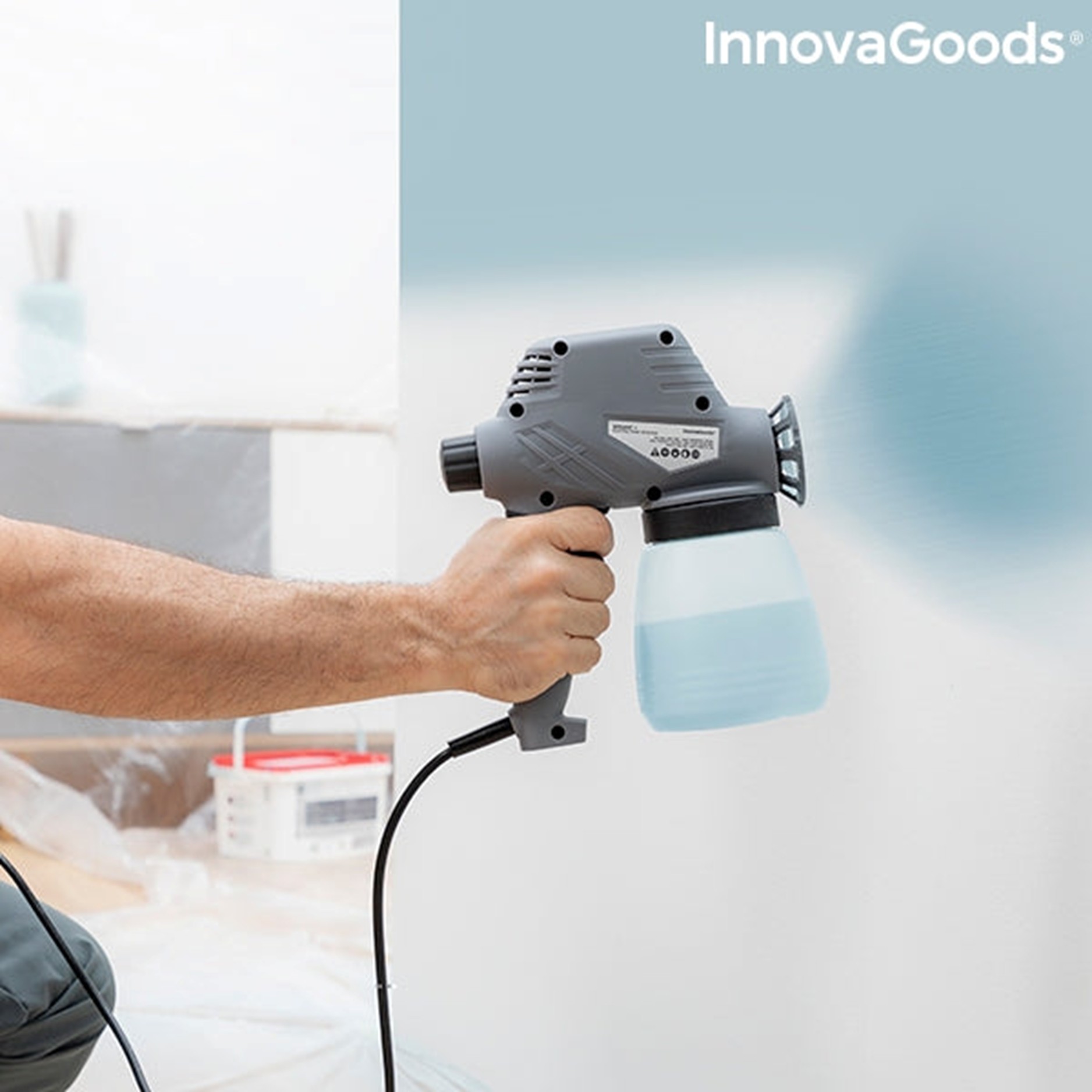 Снимка на Електрически пистолет за боядисване InnovaGoods, AirTrade, цена 26.08 лв