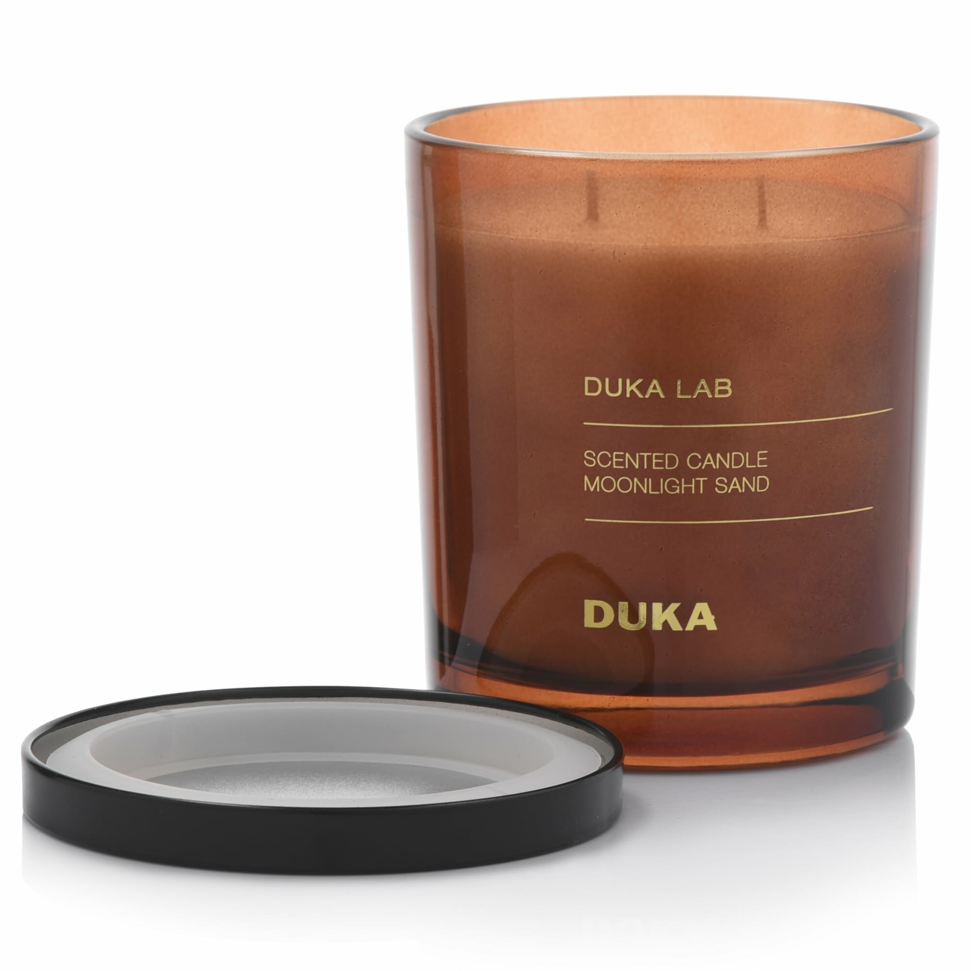 Ароматна свещ DUKA LAB с аромат на кокос, стилна за интериора

3