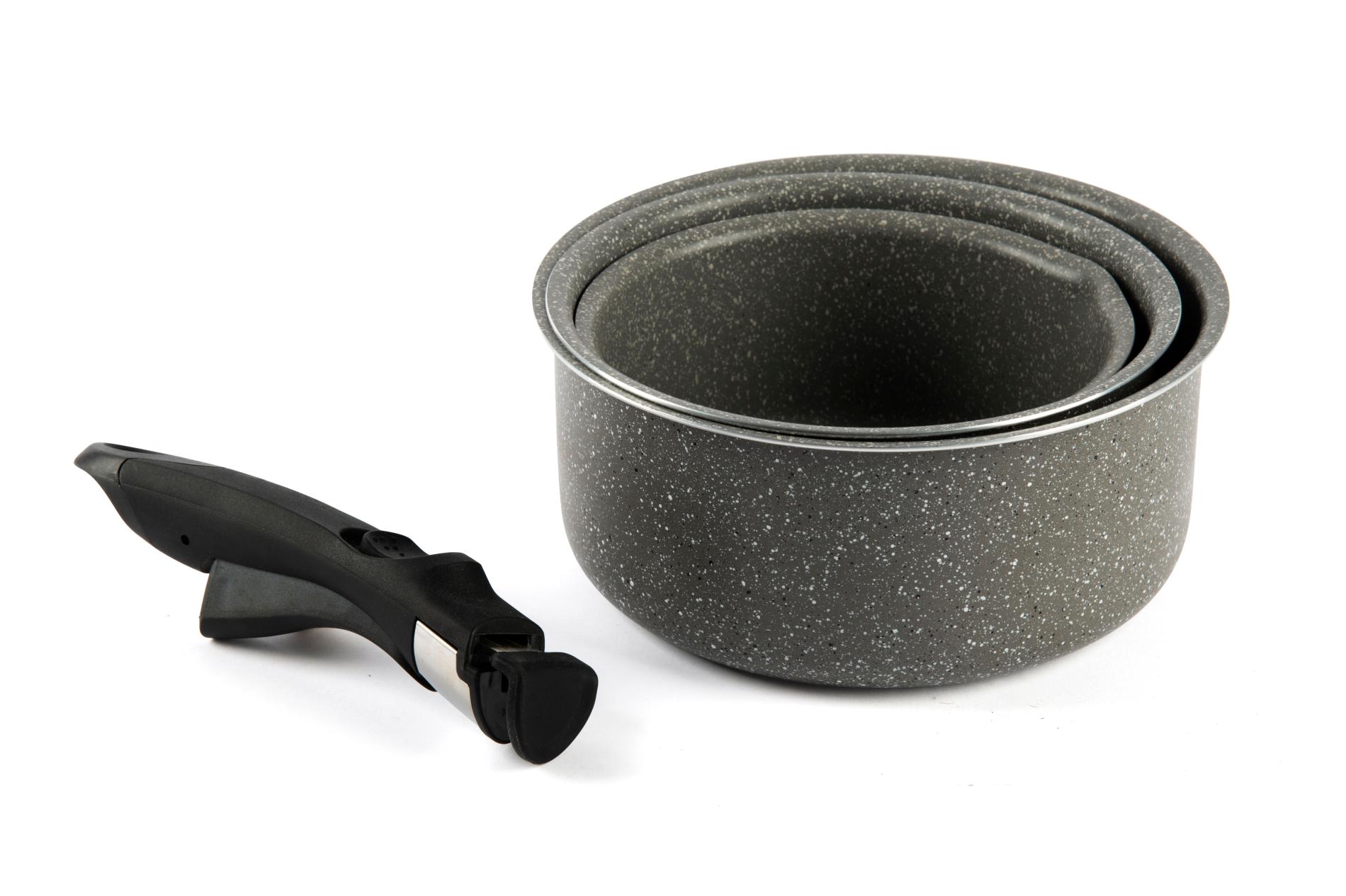 Сет касероли със сменяема дръжка EXCELSA COUNTRY ROCK от EXCELSA — продуктова снимка