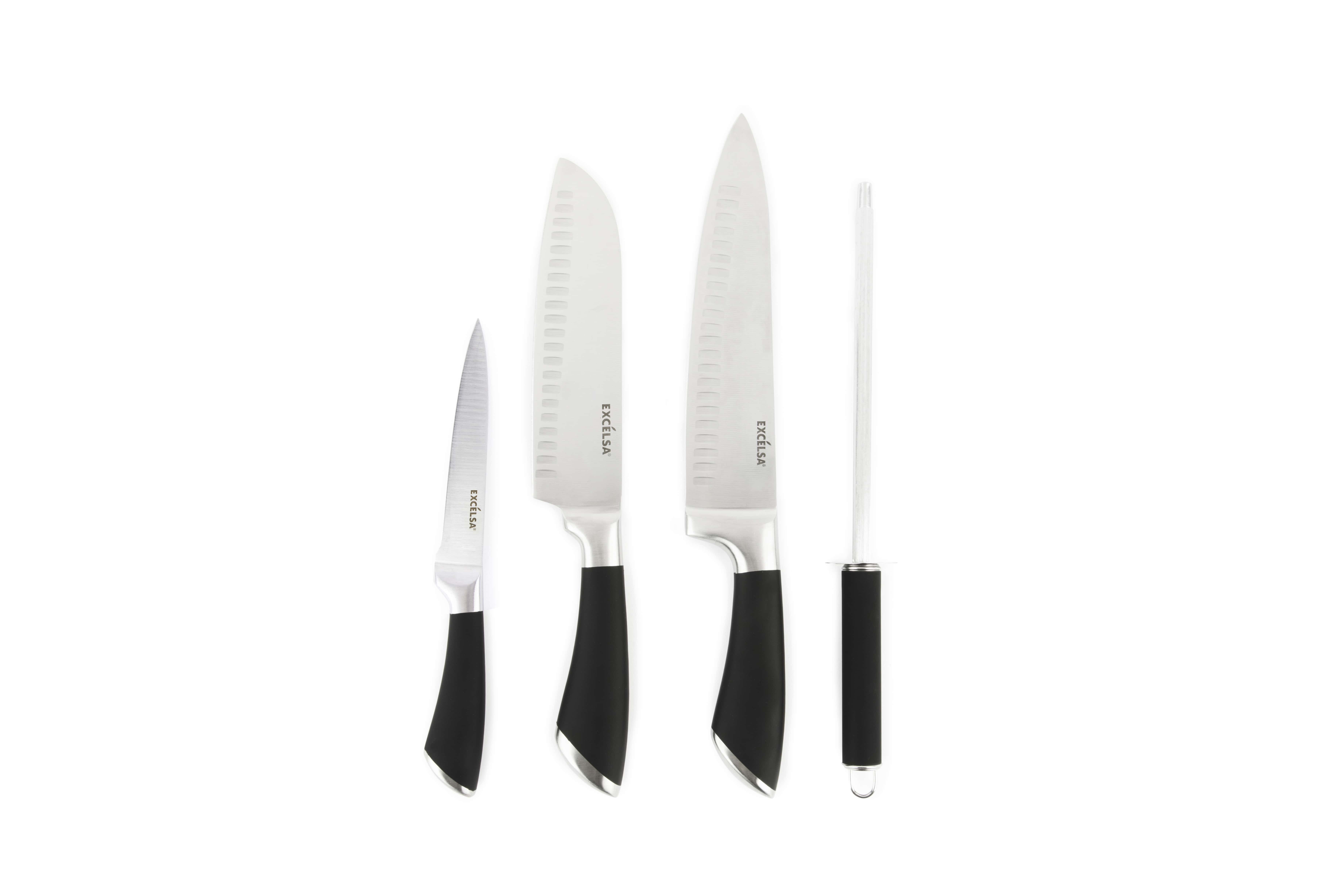 Сет ножове 4 бр. EXCELSA SOUL COOK — снимка на продукта от EXCELSA