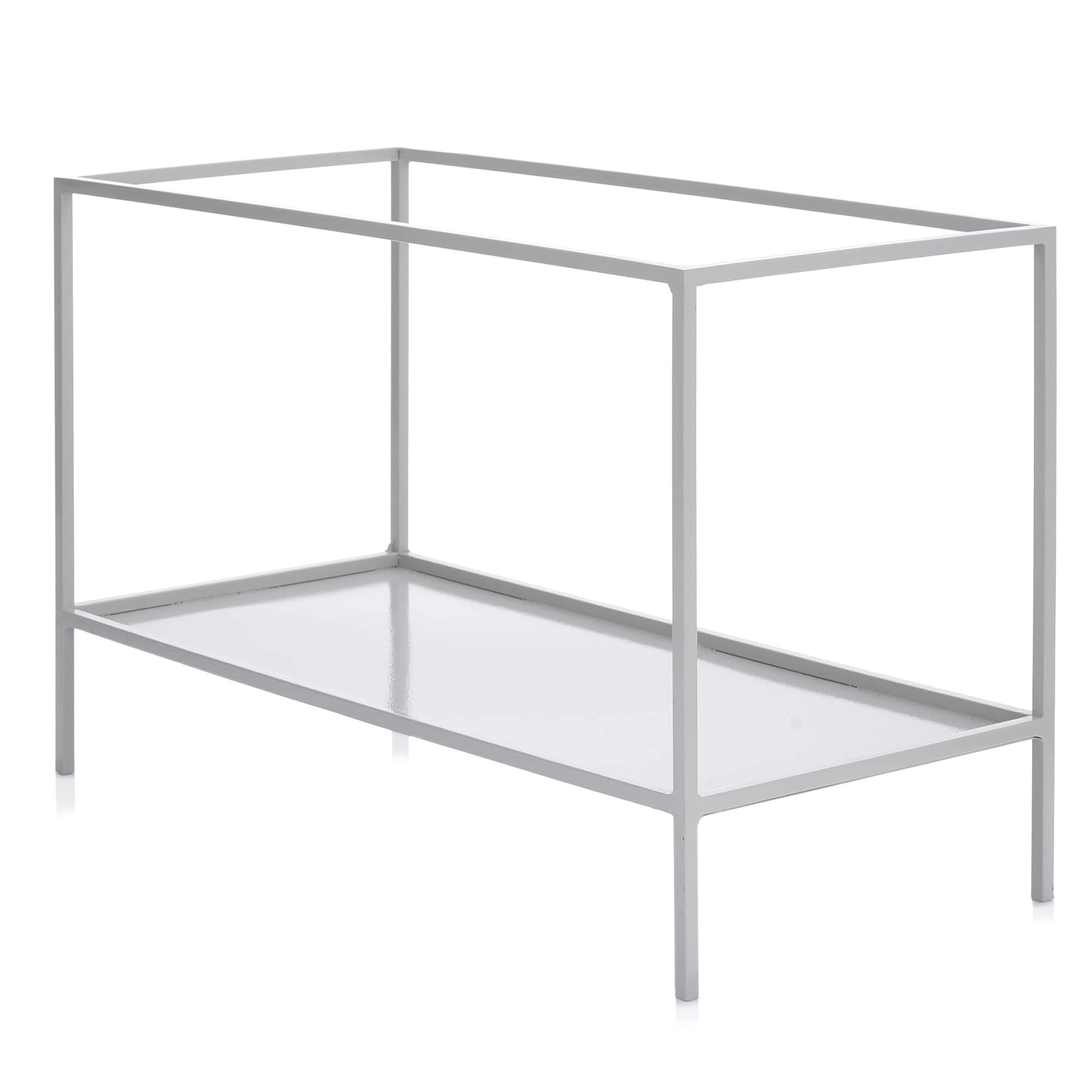 Стойка за декорация DUKA LADA 30x15x20 см., сив — снимка на продукта от DUKA