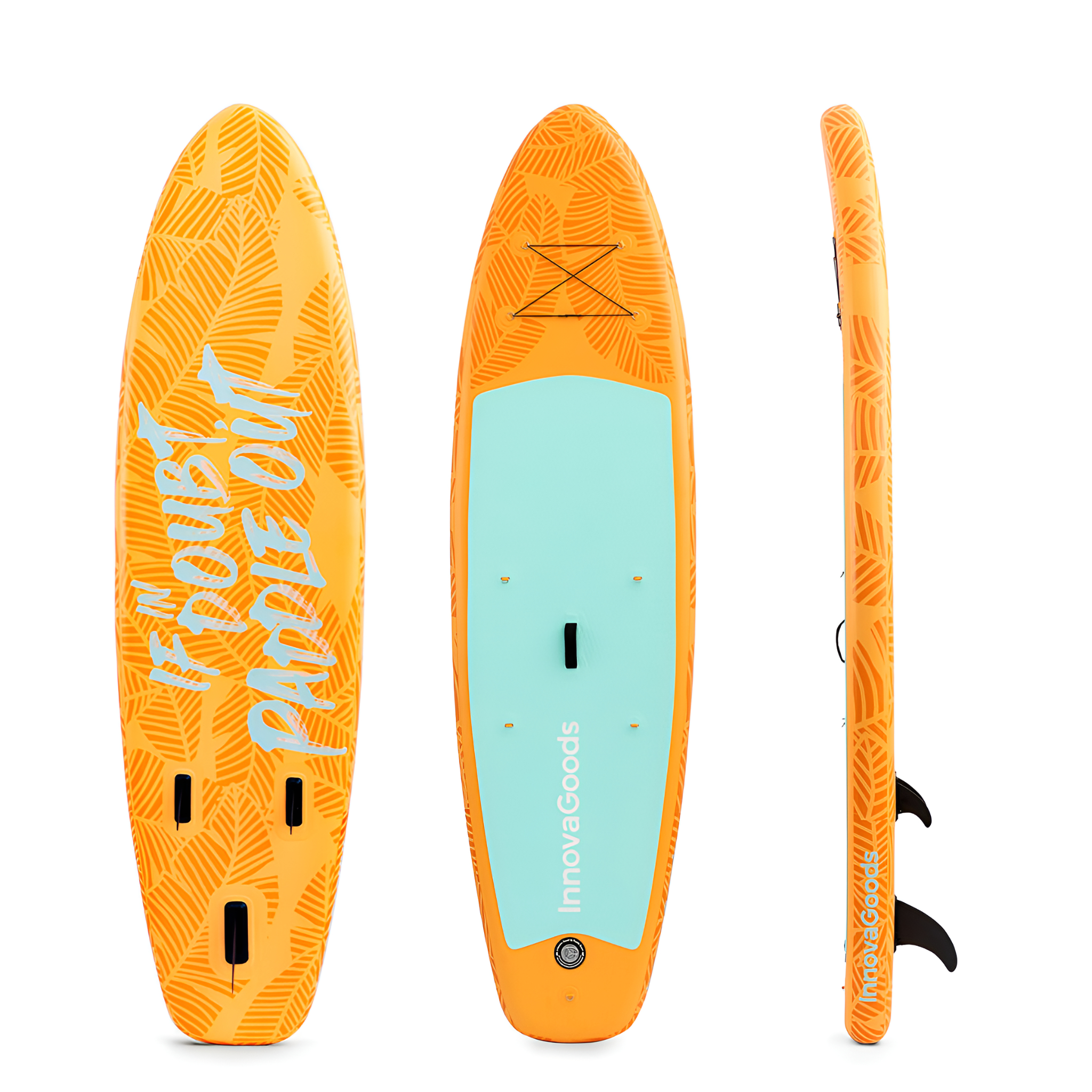 Снимка на Комплект стендъп падъл борд 320 см InnovaGoods, AirTrade, цена 235.03 лв