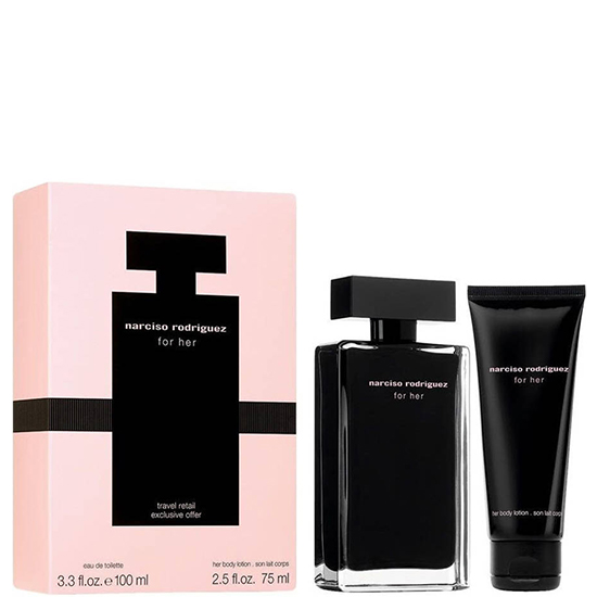 Narciso Rodriguez FOR HER комплект 2 части 100 мл - EDT — снимка