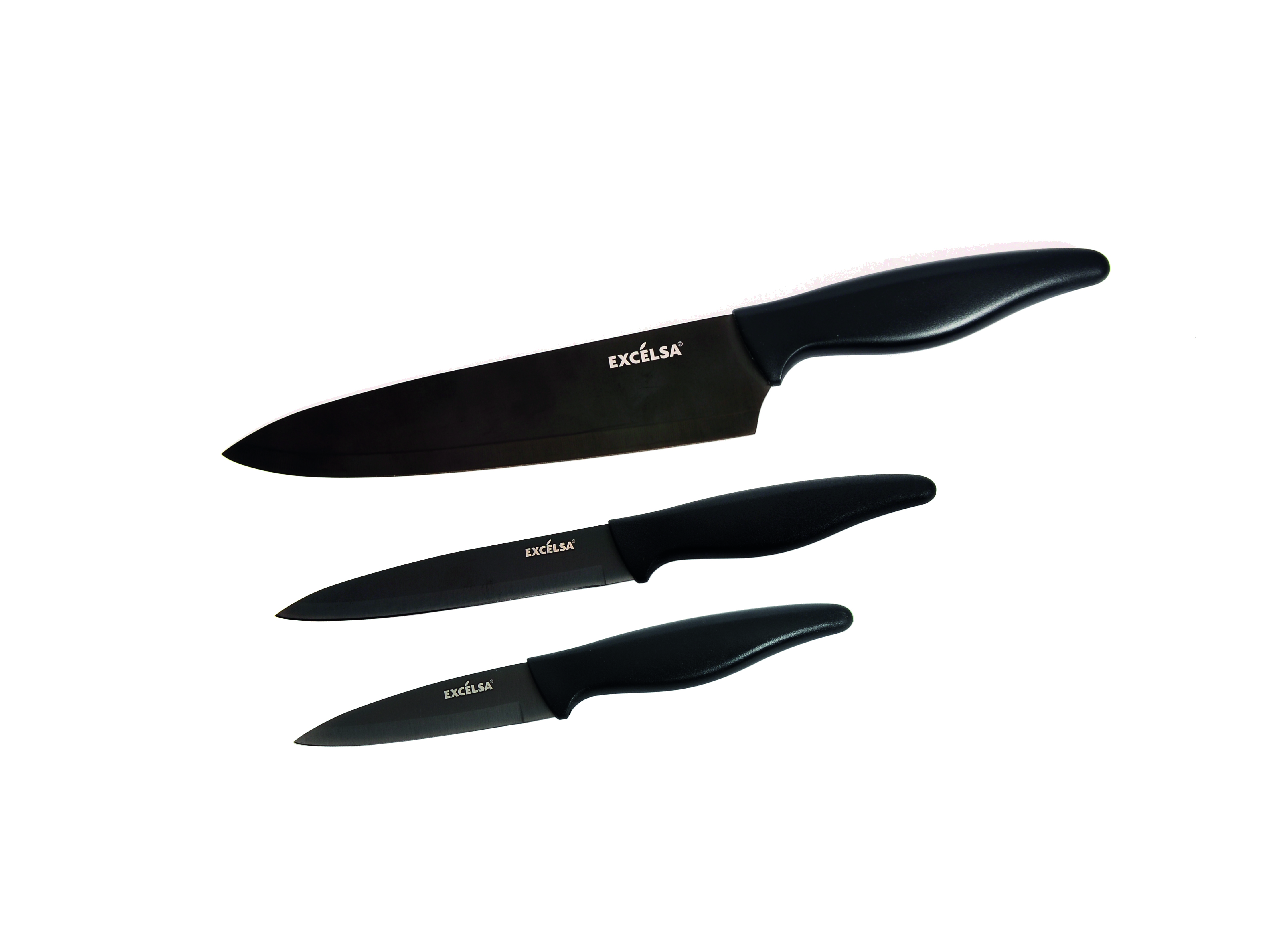 Снимка на Сет ножове 3 бр. EXCELSA TITANIUM, EXCELSA, цена 48.00 лв