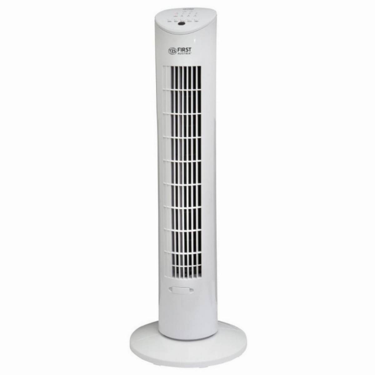 Вентилатор кула First Austria FA-5560-1, 60W, За етерични масла, Дистанционно, Таймер, Бял — снимка