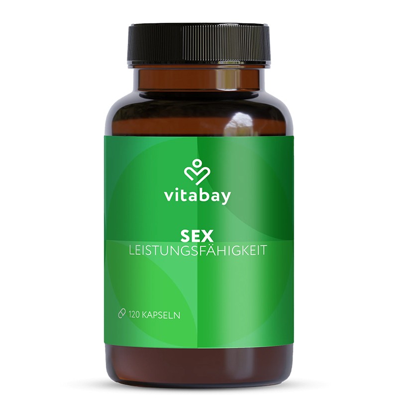 Сексуална функция и издръжливост, 120 капсули — снимка на продукта от Vitabay