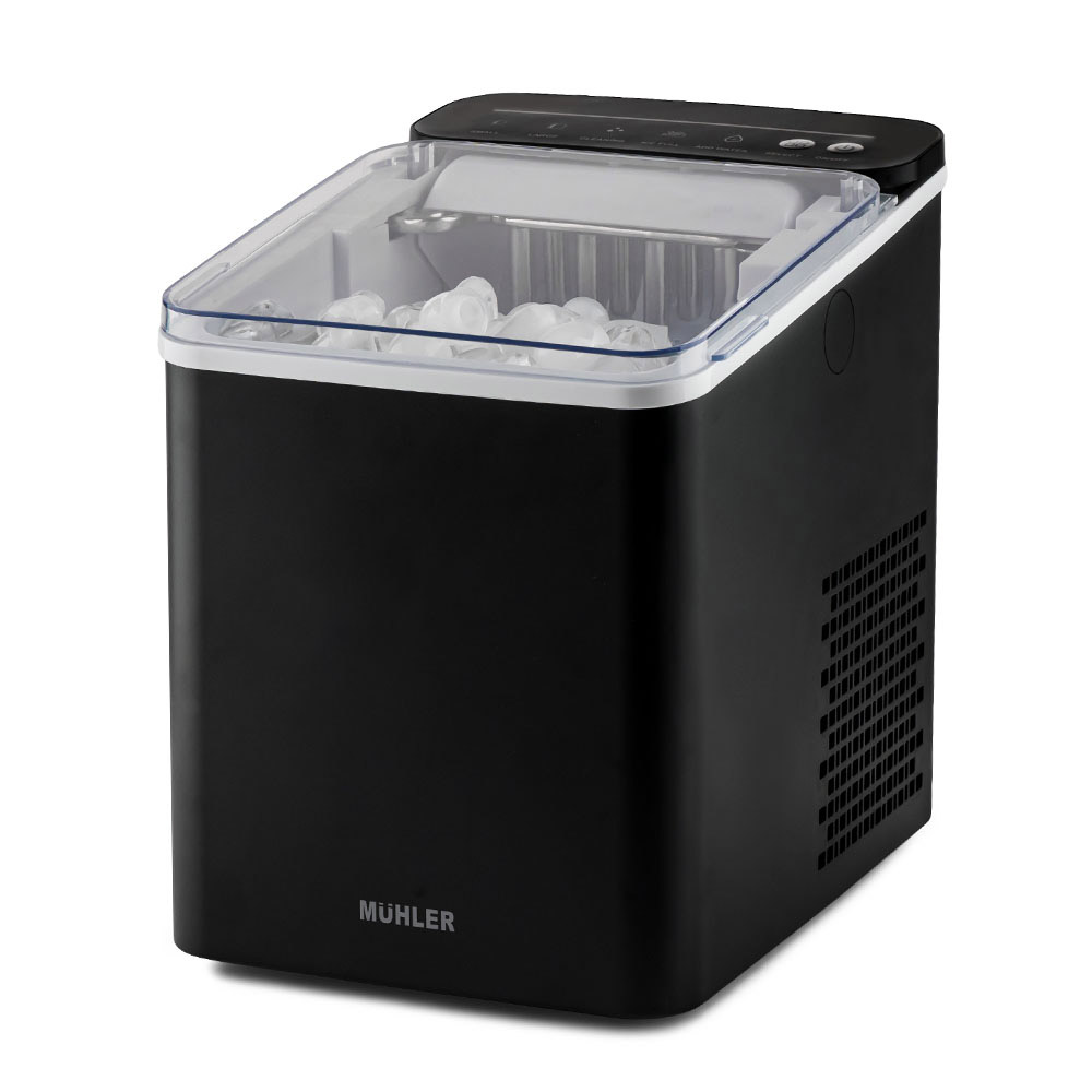 Черен ледогенератор Muhler MI-1355 с LED панел

10.
