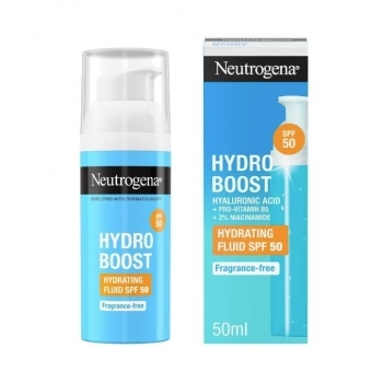 Хидратиращ флуид SPF50 Нютроджина Хидро Бууст за лице, 50 мл.  

11