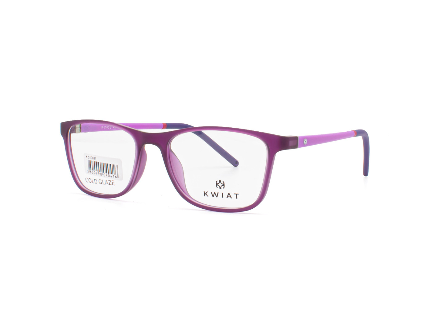 Kwiat Junior K5100E детска супер лека рамка за очила за момиче 6-8 г. — снимка