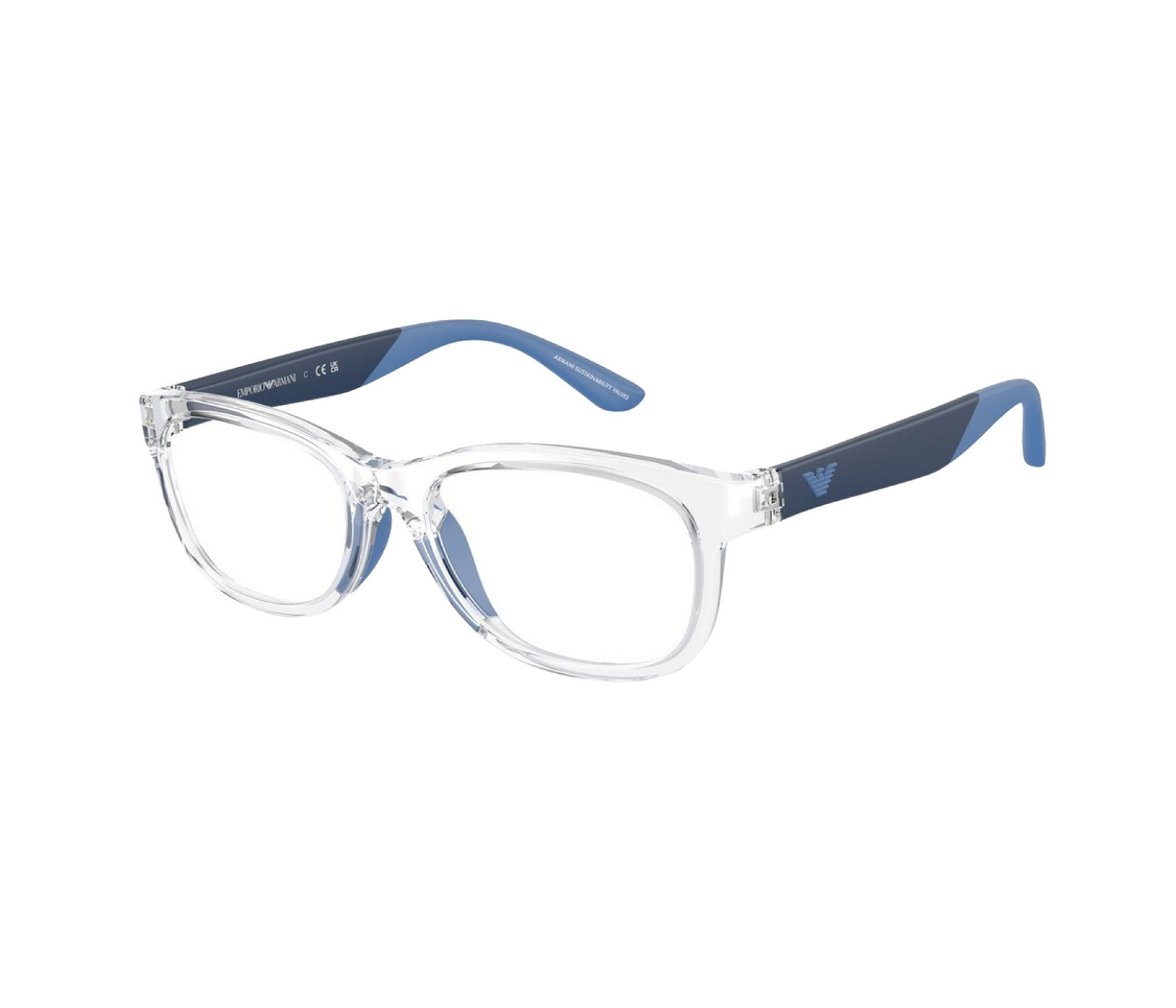 Emporio Armani KIDS EK3001 5893 49 детска рамка за очила 6-8 г. — снимка