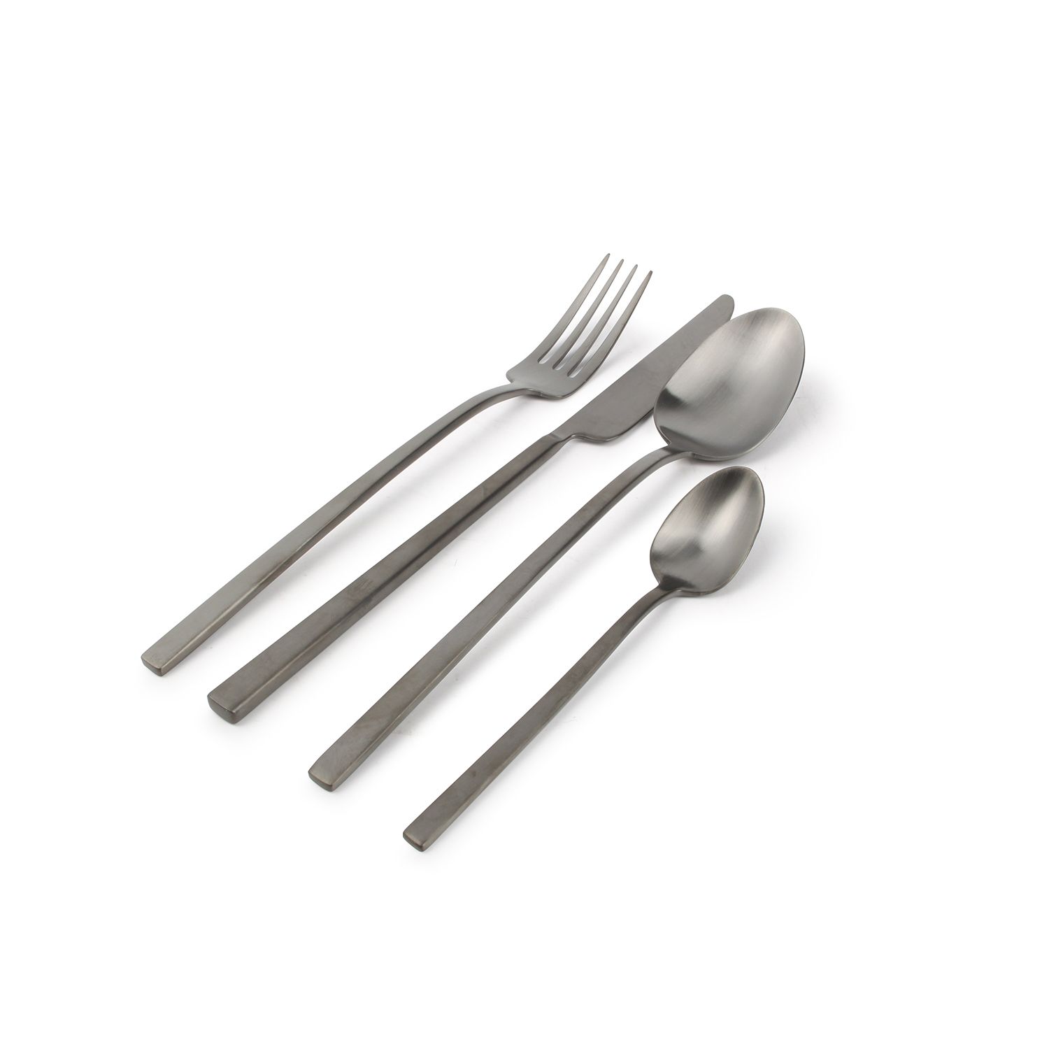 Прибори за хранене 16 части S|P TERNO, черен — снимка на продукта от SP