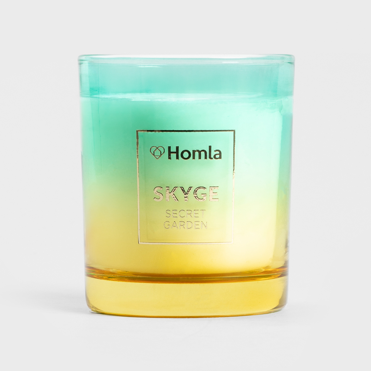 Ароматна свещ HOMLA SKYGE, secret garden — снимка на продукта от HOMLA
