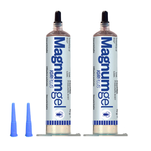 Магнум биоциден гел за унищожаване на ХЛЕБАРКИ 2 бр. x 40 гр. + ПОДАРЪК бутало — снимка на продукта от Belgagri - 