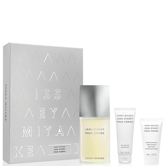 Issey Miyake L'EAU D'ISSEY за мъже комплект 3 части 125 мл - EDT — снимка
